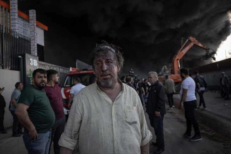 Ankara'da Hurdacılar Sanayi Sitesi'nde yangın sürüyor
